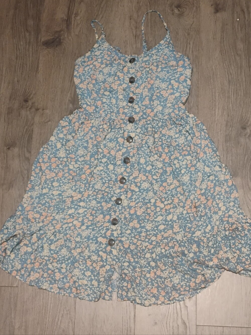 Blue Floral Sundress